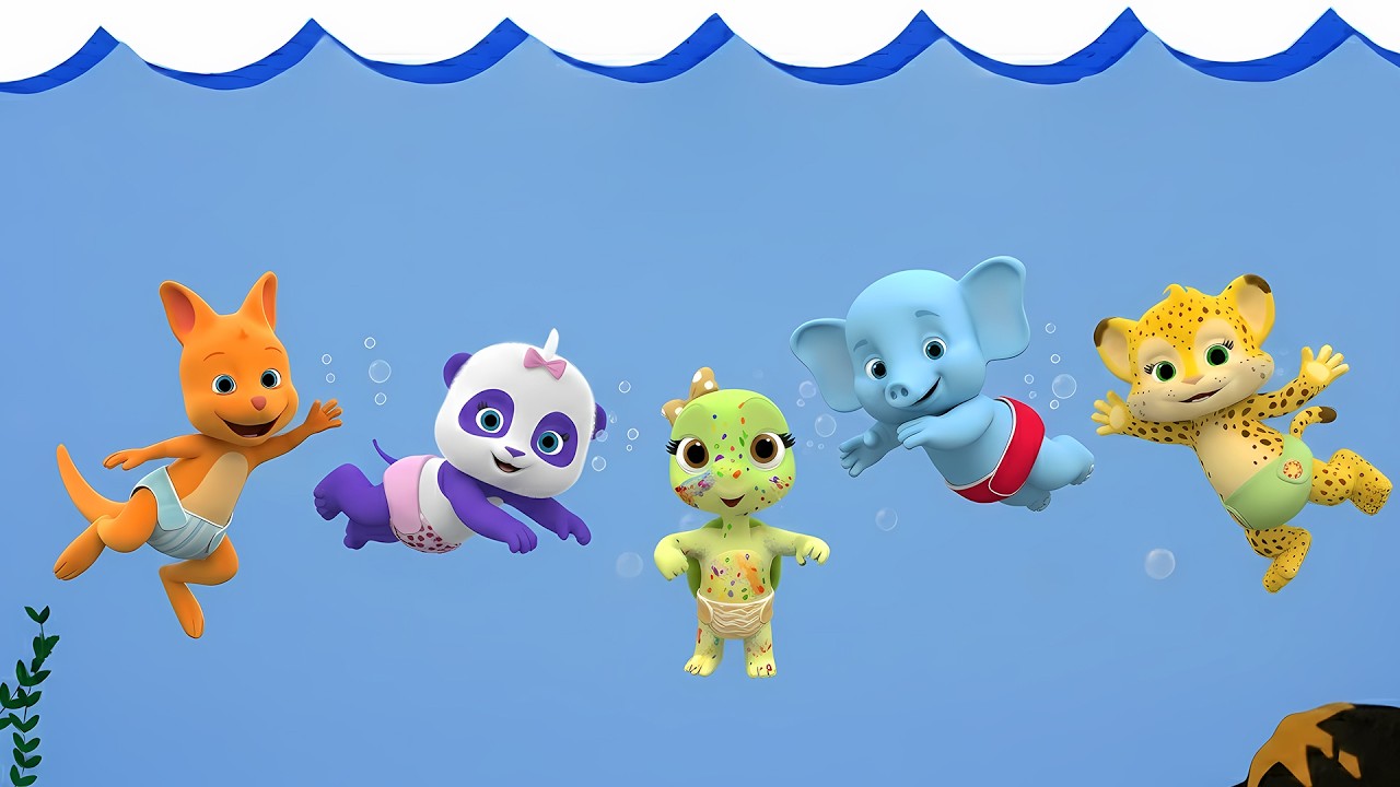 🦀 Word Party Seru | Imajinasi Franny, Kip, Bailey & Lulu Tentang Hewan Laut 🌊🐬 Ayo Ikut!