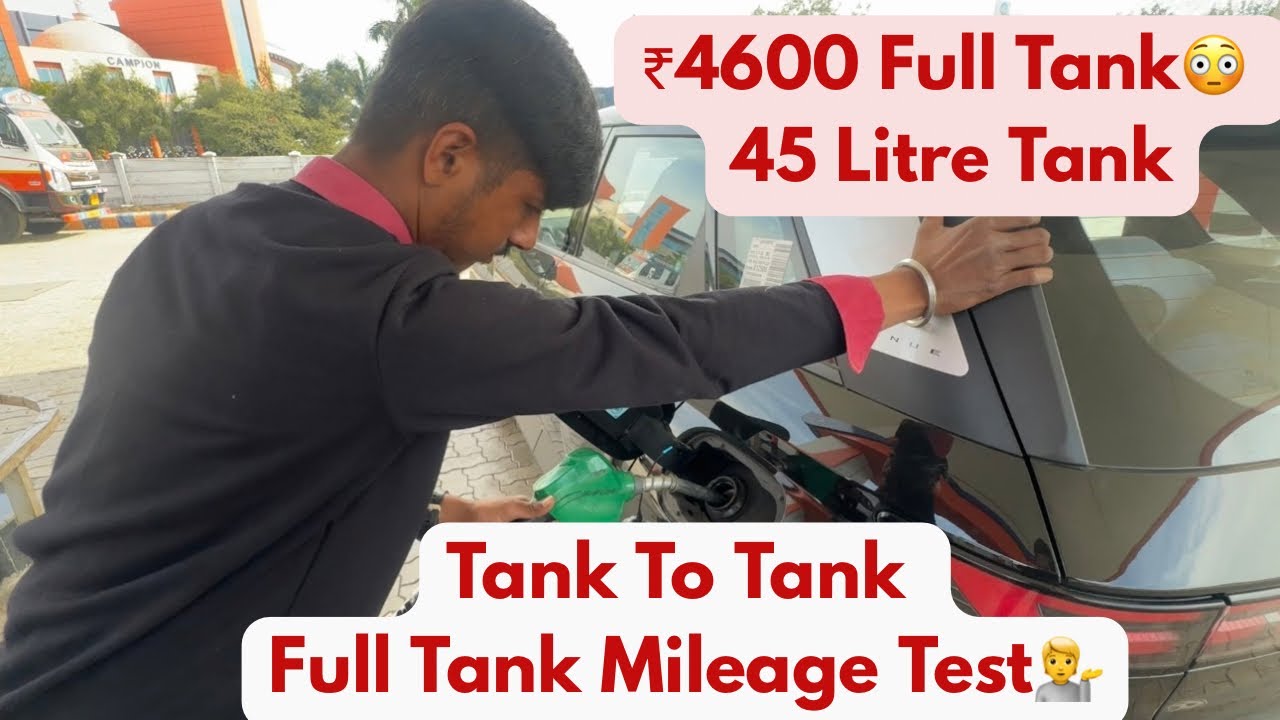 ||अब कोई गिले सिकवे नहीं रहेंगे|| !!Venue Hx5 Petrol Mileage Test!! @Nirmal.PatelShab 