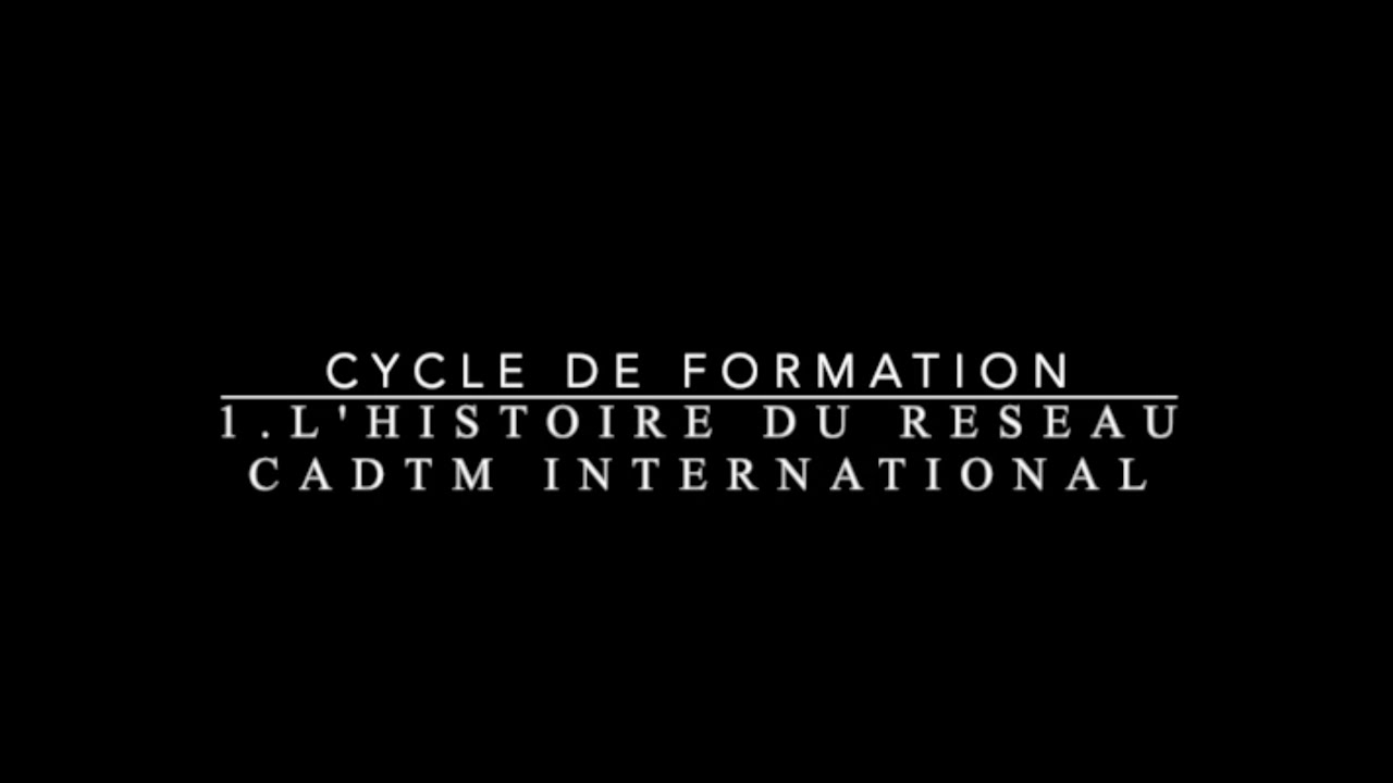 Cycle de formation: 1.  Histoire du r&eacute;seau CADTM international