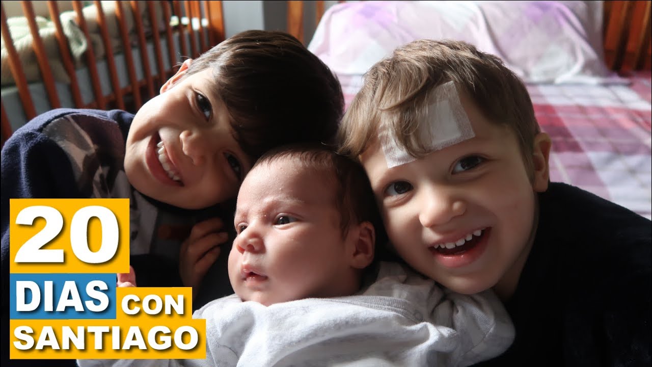 20 días con Santiago | cómo paso mi dieta o cuarentena con 3 hijos | Vlog 13