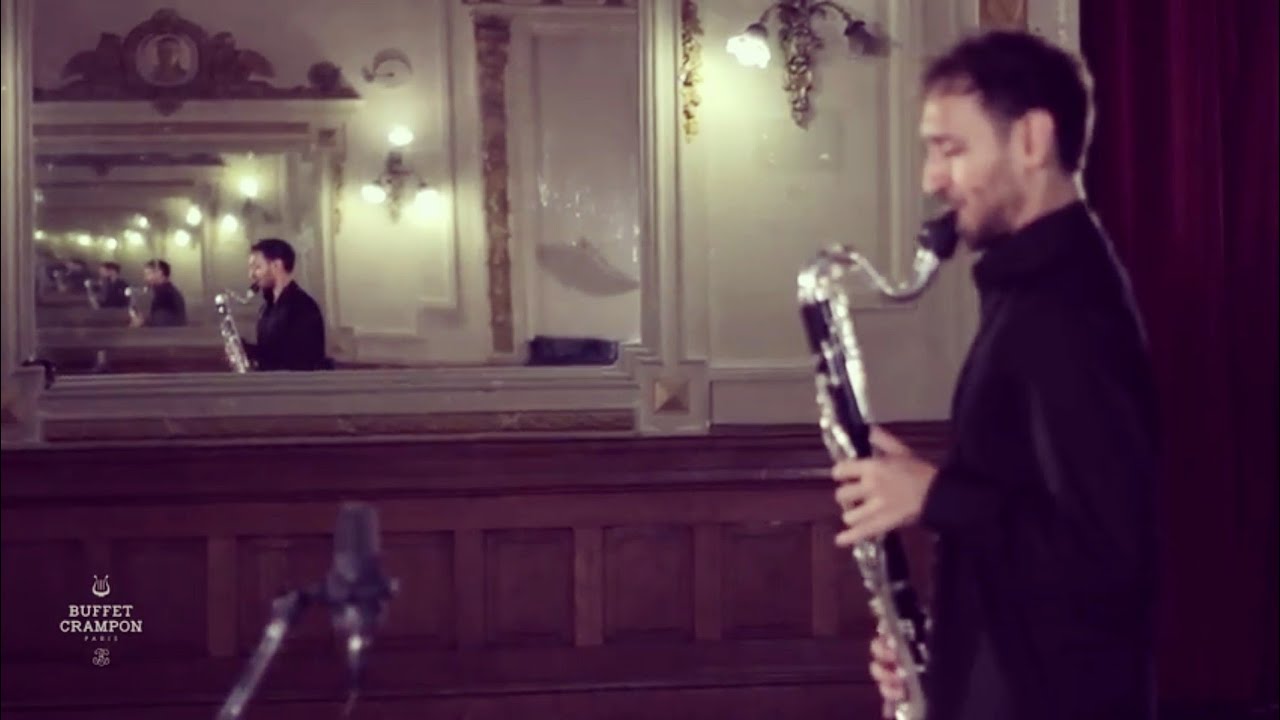 Bach Cello Suite #3 on Bass Clarinet - Sarabande