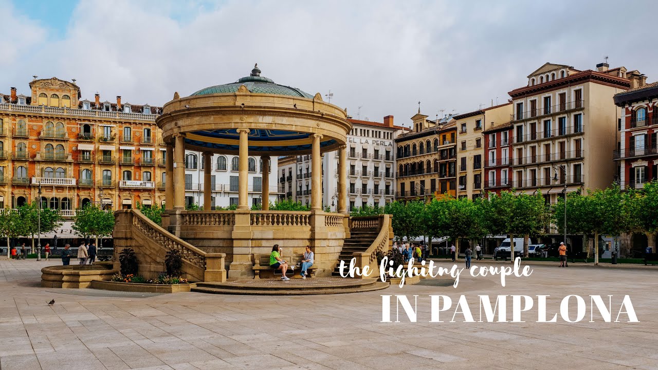 Pamplona (Spain) - Discover the Medieval Old Quarters of the Running of the Bulls Capital (4K)