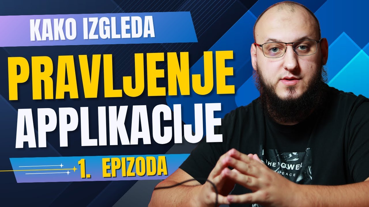 PRAVIM WEB I MOBILNU APLIKACIJU - MEKTEB - IDEJA I PLAN EP 01
