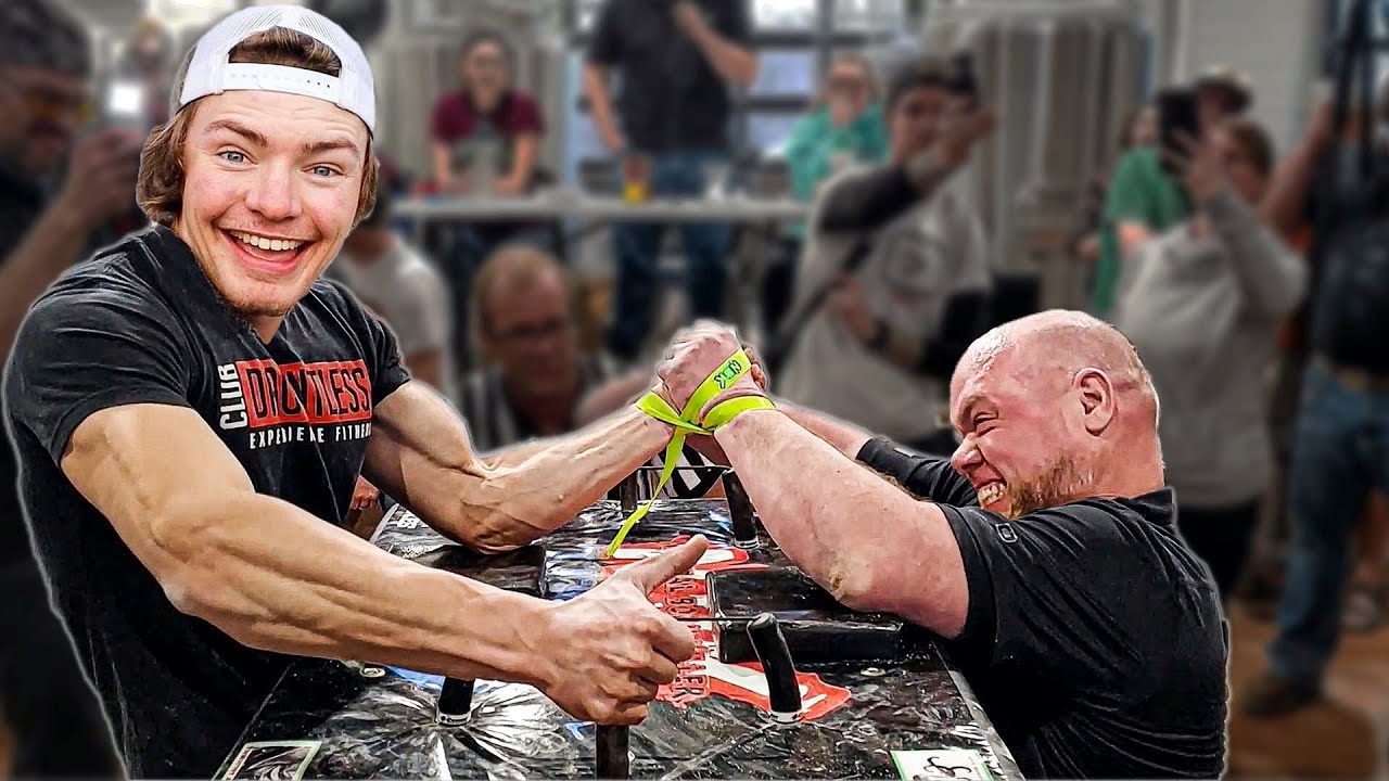 I Entered An Arm Wrestling Competition!