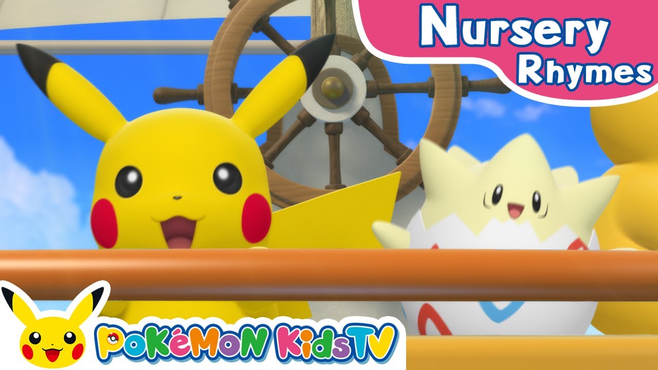 My Bonnie Lies Over the Ocean | Nursery Rhyme | Kids Song | Pok&eacute;mon Kids TV​