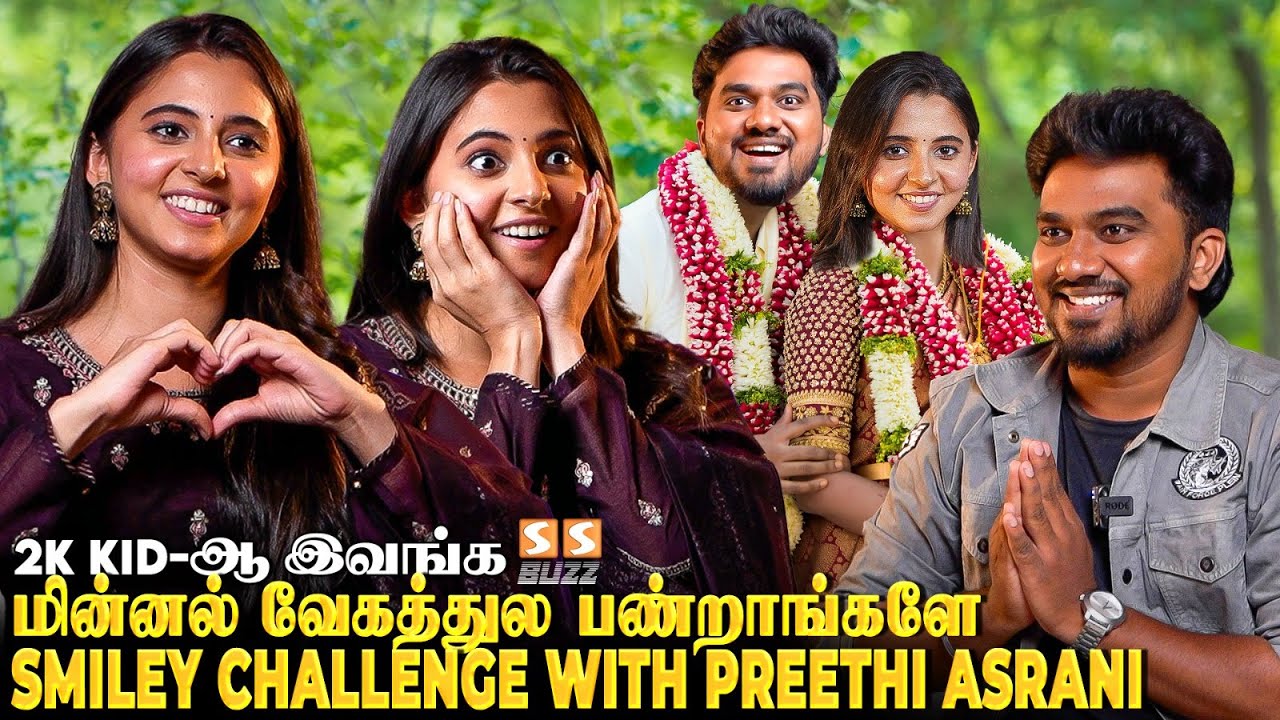 விடாமல் Route விட்ட Anchor 😂 Tough கொடுத்த Preethi Asrani 🤩 - Fun Filled Interview