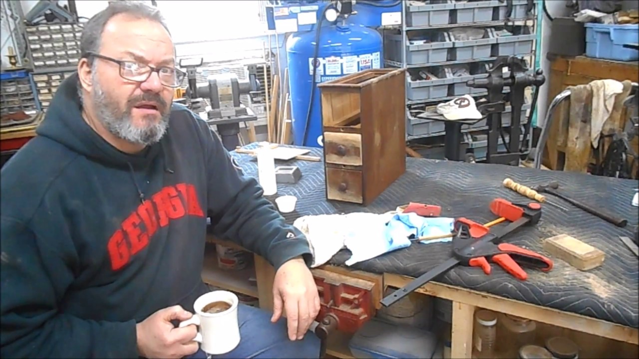 Preservation Restoration of 1910 Singer part 2