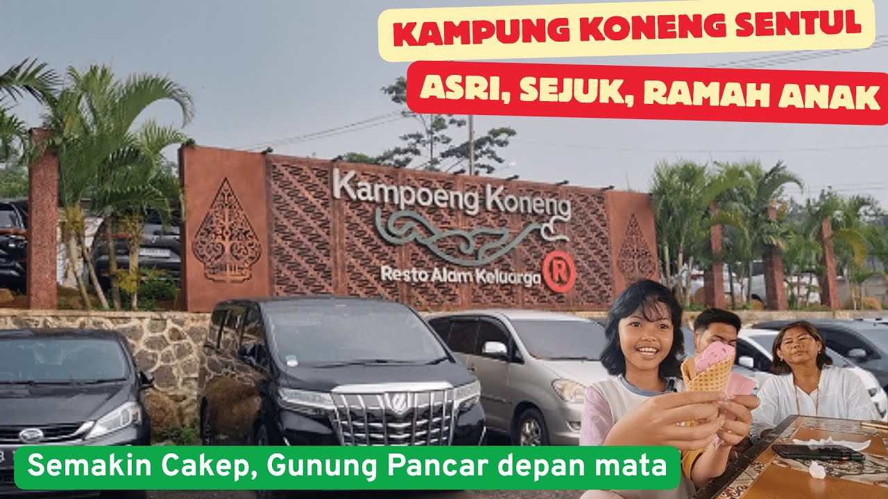 MAKANAN SUNDA!! Tempat Makan Kampoeng Koneng | Restoran di Sentul Bogor