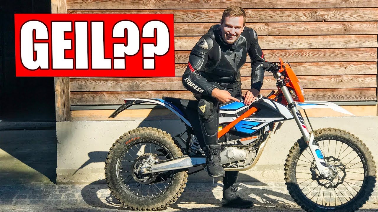 KTM FREERIDE E ENDURO FAHREN