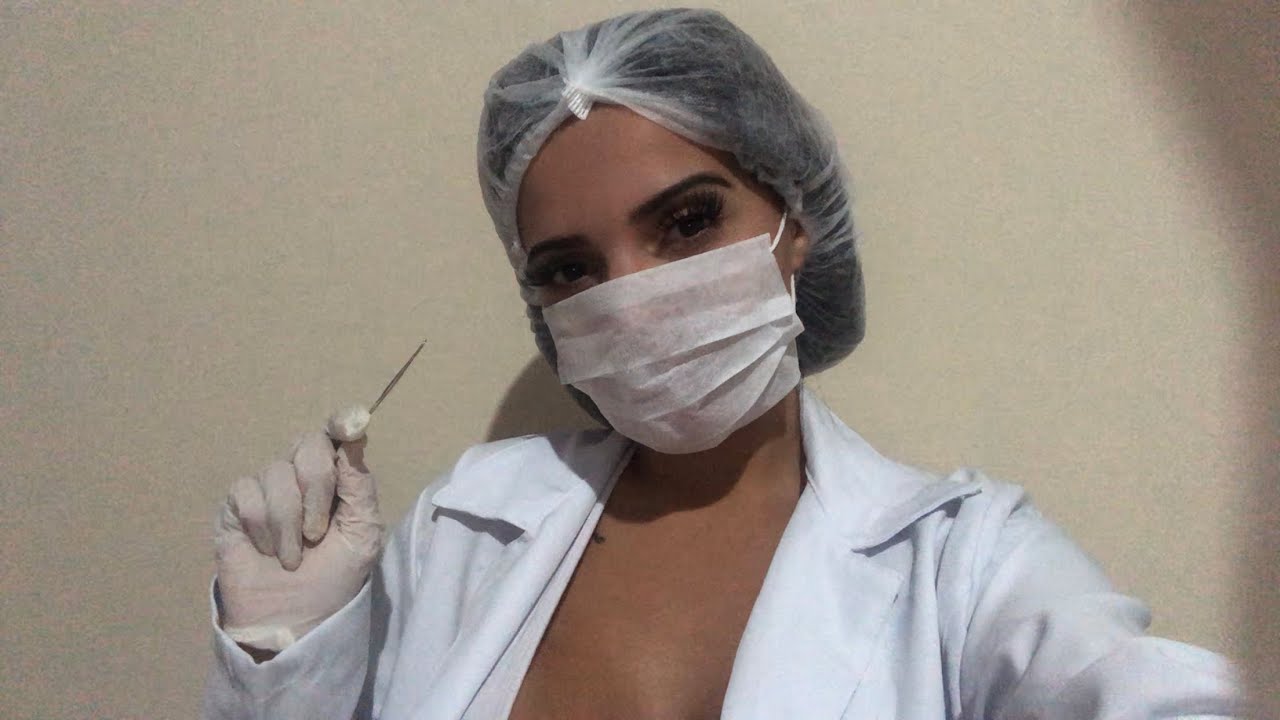 ASMR ROLEPLAY DENTISTA (CÂMERA TOUCHING, MOUTH AND PLASTIC SOUNDS)