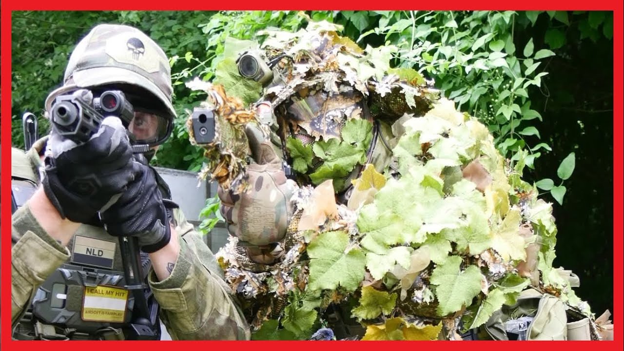 This is Why Airsoft Ghillie Snipers Are OP (Upgraded SSG10A2 & SSX23 DIY Carbine Kit)