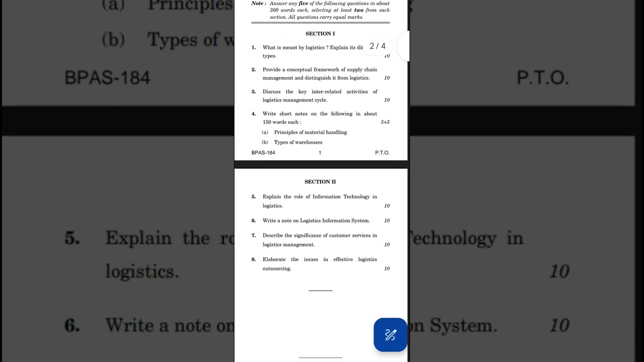 BPAS 184 IGNOU QUESTION PAPER DECEMBER 2021 (ENGLISH MIDIUM) 