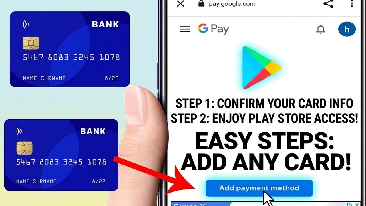 How To Add Payment Method In Google Playstore