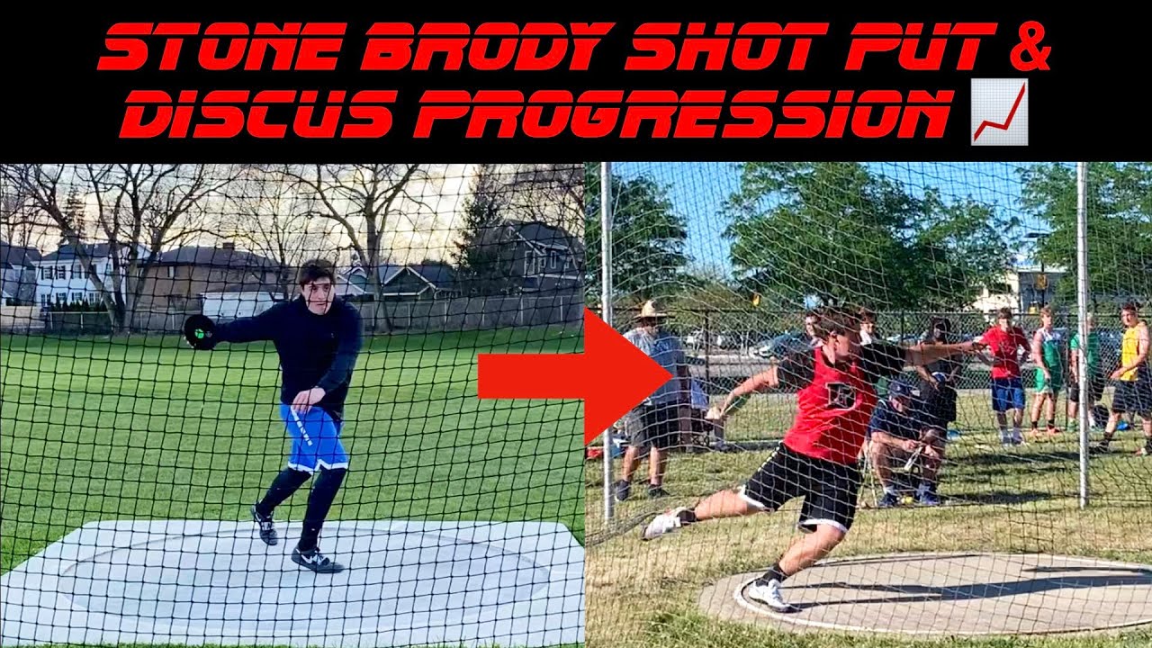Stone Brody Full High School Shot Put and Discus Progression 2020-2021