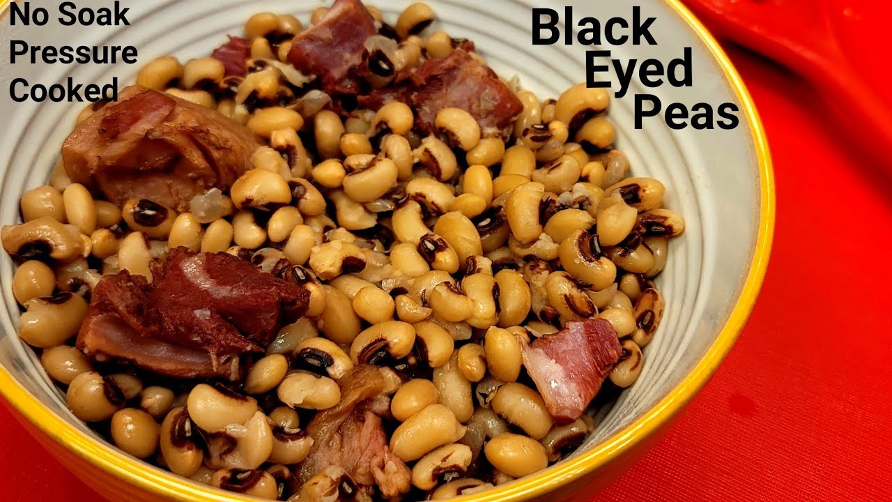 Black Eyed Peas NO SOAK Pressure Cooker w/ HAM HOCKS and Chow Chow NINJA FOODI Smartlid