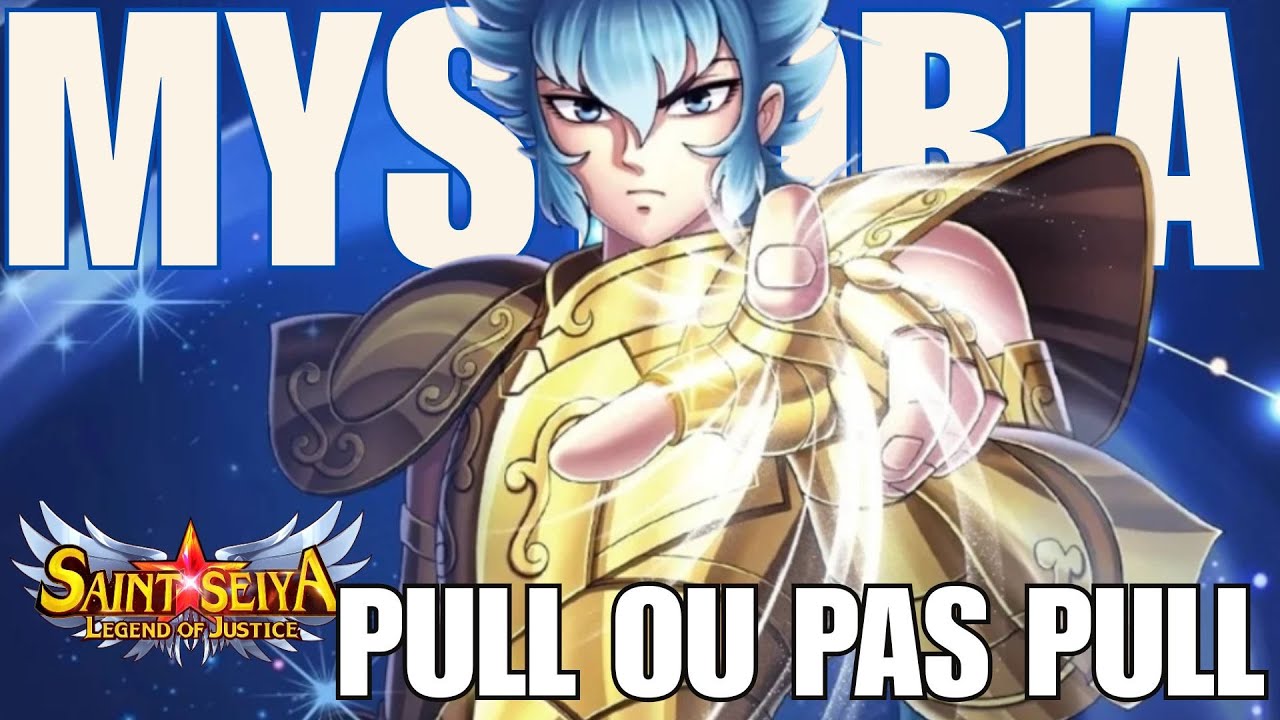 Saint Seiya Legend of justice : Pull ou pas pull MYSTORIA assassin vent sablier