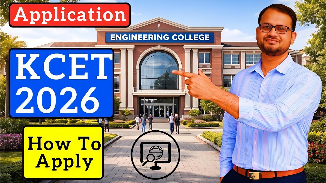How To Apply Karnataka CET Exam 2026 Application | Vishnu Murki