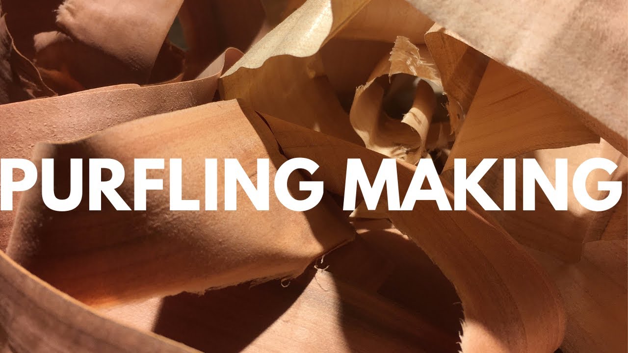 PURFLING MAKING