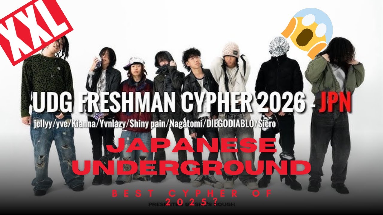 THE BEST CYPHER OF 2025?!😱 - Japanese Underground Cypher Reaction