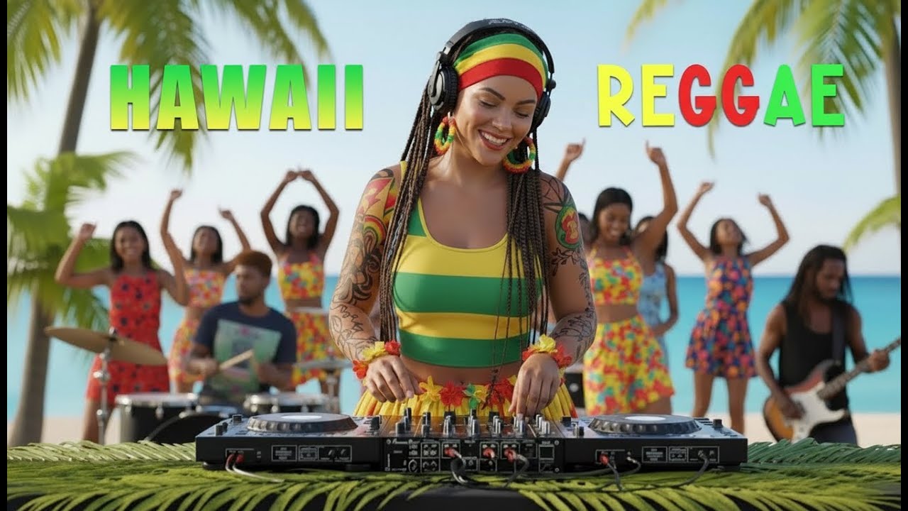 🌴 Tropical Chill Reggae – Hawaiian Ocean Vibes for Summer Peace & Relaxation ☀️