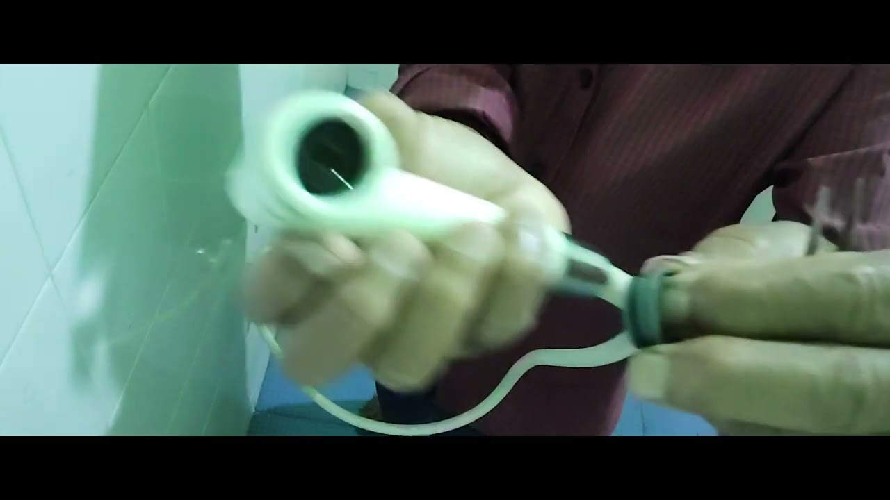 How to stop leaking of health hose handle 