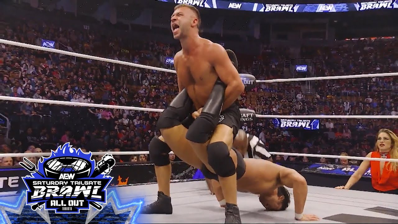 Дэниел Гарсия против Кацуёри Шибаты: основные моменты матча | AEW Saturday Tailgate Brawl, 16.09.25