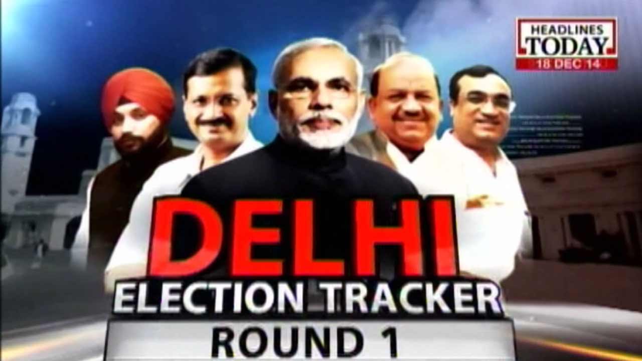 News Today At Nine: Delhi Election Tracker Round 1 (Part 1)