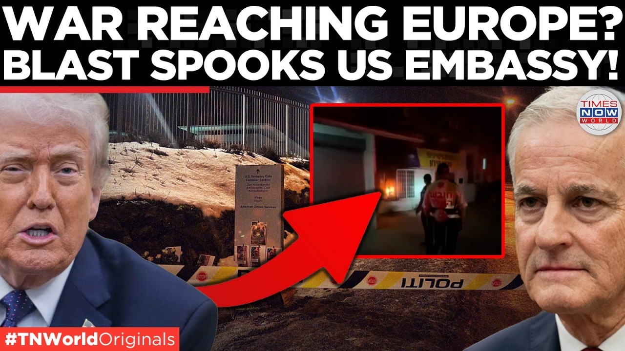 ATTACK OR ANGER? Mysterious Explosion Hits U.S. Embassy in Oslo, Norway | US-Iran War