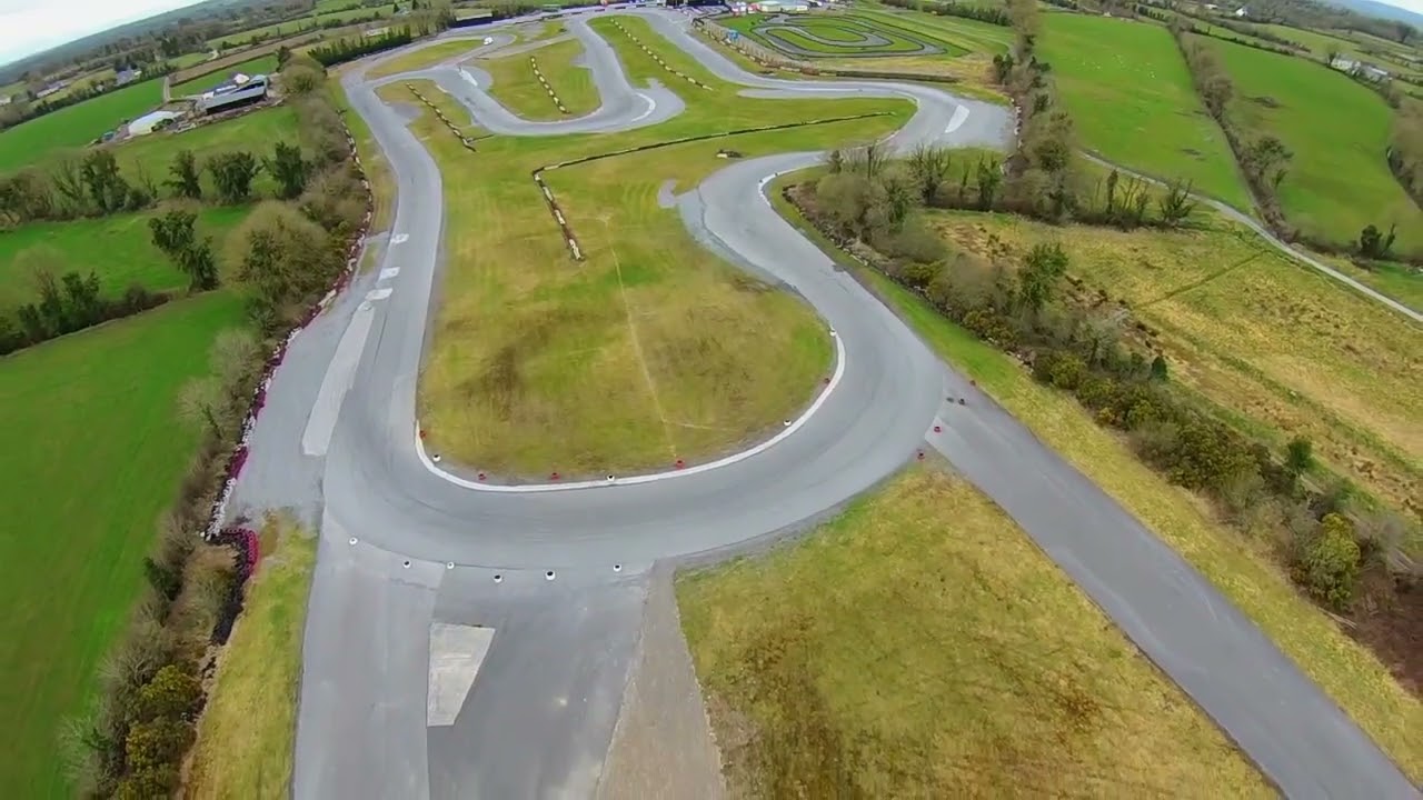 Drone Q500 Fly Over Pallas Karting Tynagh