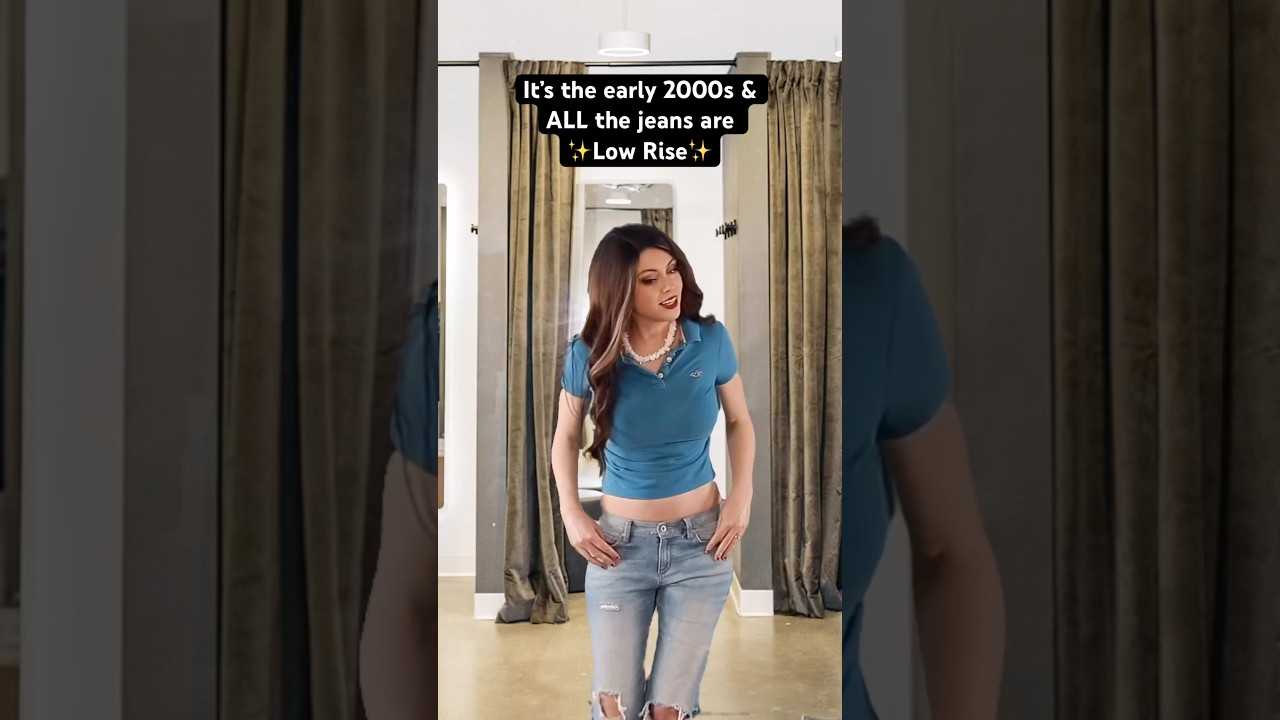 When &ldquo;Low Rise Jeans&rdquo; ruled the #early2000s! #millennials #nostalgia