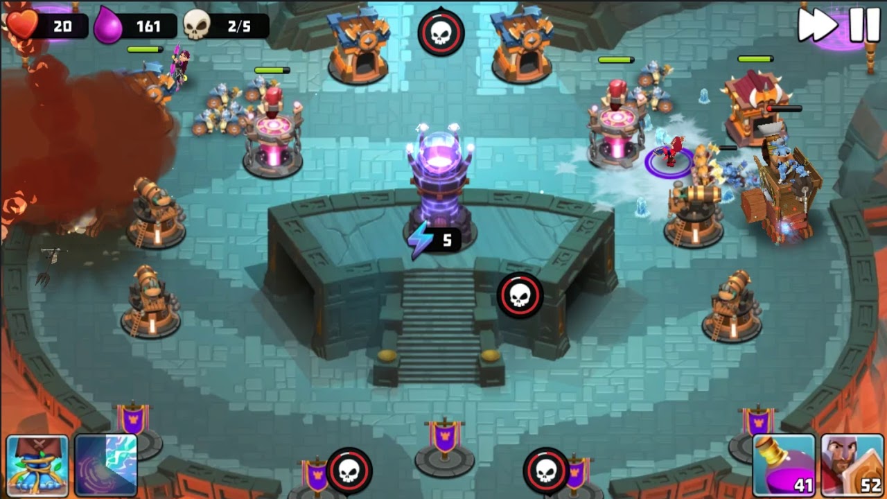 Castle Creeps TD - Chapter 22 Level 87 Stonesongs 3 Stars (Without Sentinel)