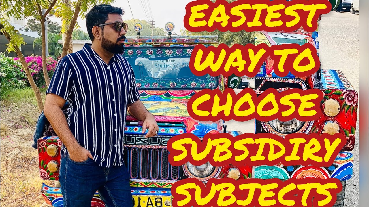 Best Way To Choose Subjects #karachiuniversity #universityofkarachi