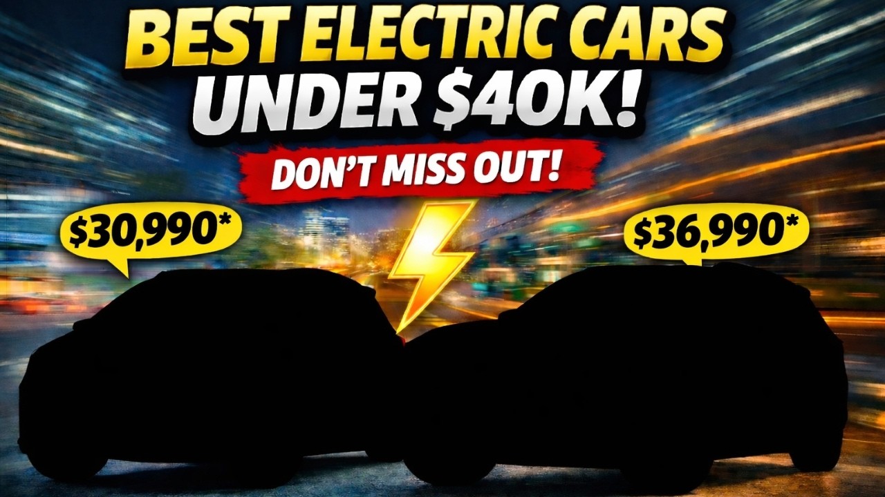 ЛУЧШИЕ ЭЛЕКТРОМОБИЛИ ДО 40 000 ДОЛЛАРОВ УЖЕ В ПРОДАЖЕ | Выпуск 1 от Nate's Budget EV