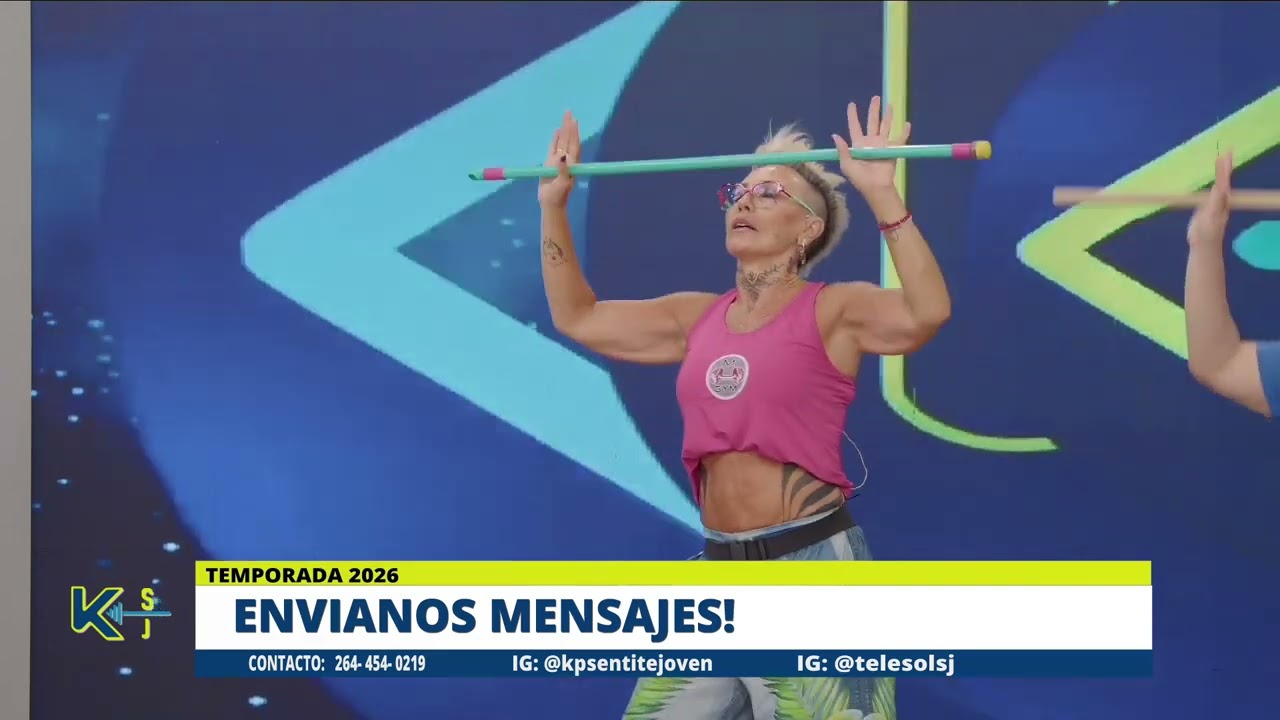 KARINA PALACIO - EJERCICIOS EN CASA - LUNES 16/3 - SENTITE JOVEN - PARTE 2