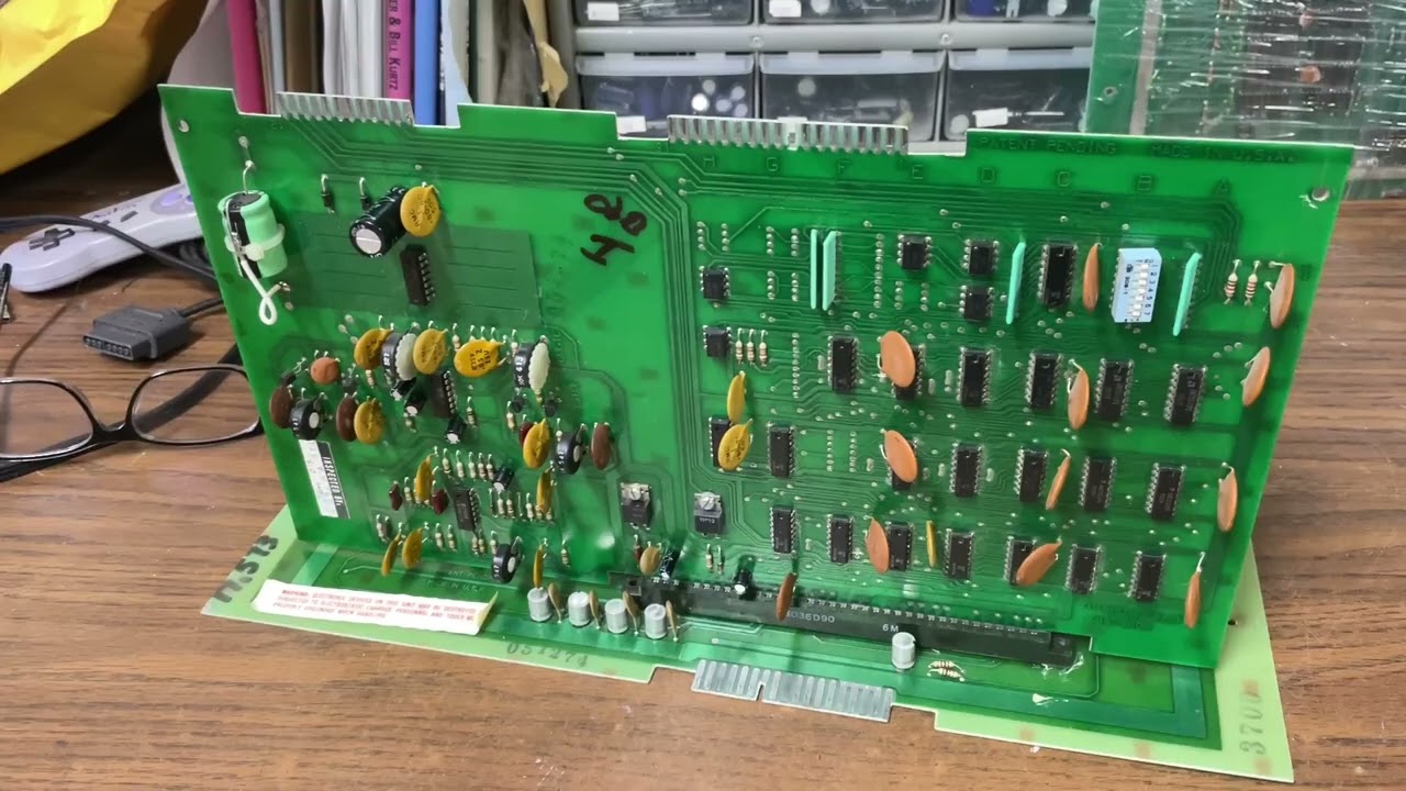 Repairing This 1976 Midway Tornado Baseball Arcade PCB ... And We Need A CRT!