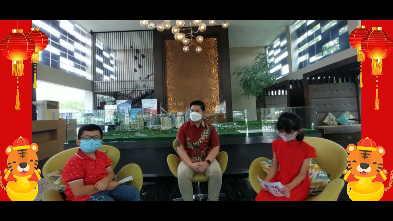 TM Reporter Cilik mewawancarai GM Metland Cyber City tentang Keseruan IMLEK 2022 di Keluargaku