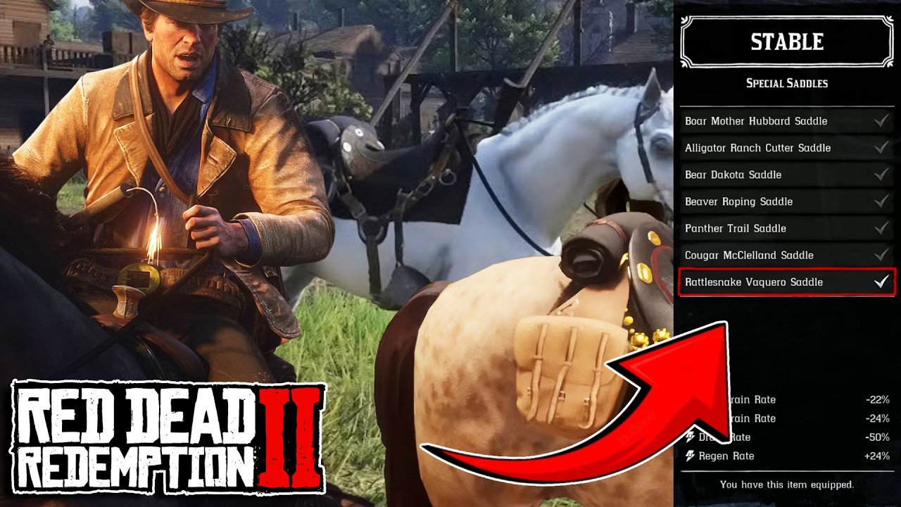 RDR2 All Trapper Saddles Guide – Which One is the BEST?