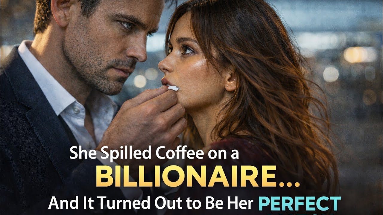 She Spilled Coffee on a Billionaire… The Next Day He Was Her Boss