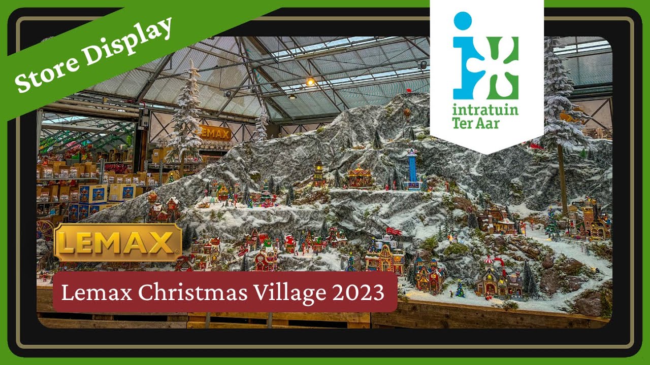 Lemax Christmas Villages 2023 | Display Ideas | Intratuin Ter Aar