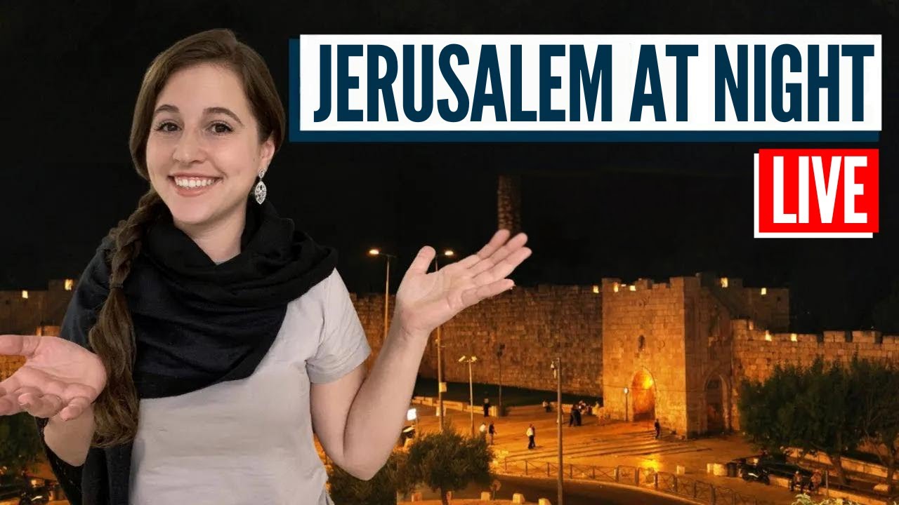 JERUSALEM LIKE YOU’VE NEVER SEEN! Today on Israel with Aline