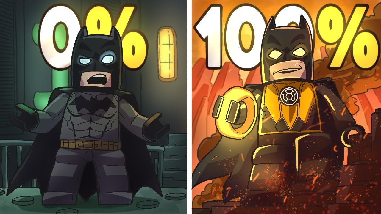Я сыграл 100% в Lego Batman 3