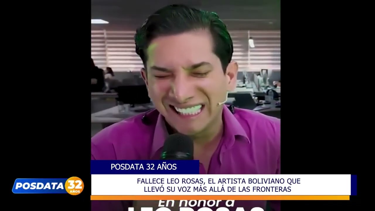 LA VOZ QUE CRUZÓ FRONTERAS: FALLECE LEO ROSAS, ORGULLO MUSICAL DE BOLIVIA.📌📌📌📌📌
