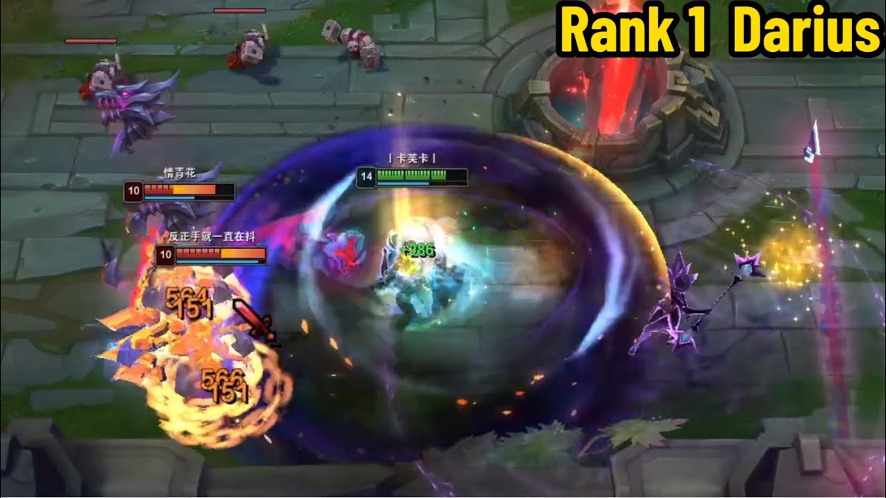 Rank 1 Darius: NO ONE CAN STOP HIM!