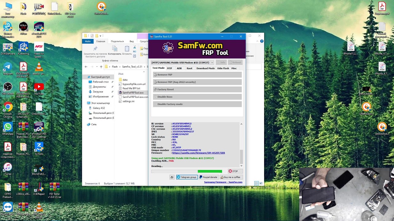 Разблокировка аккаунта google Samsung FRP Bypass Google account samsung a320f A 320 F