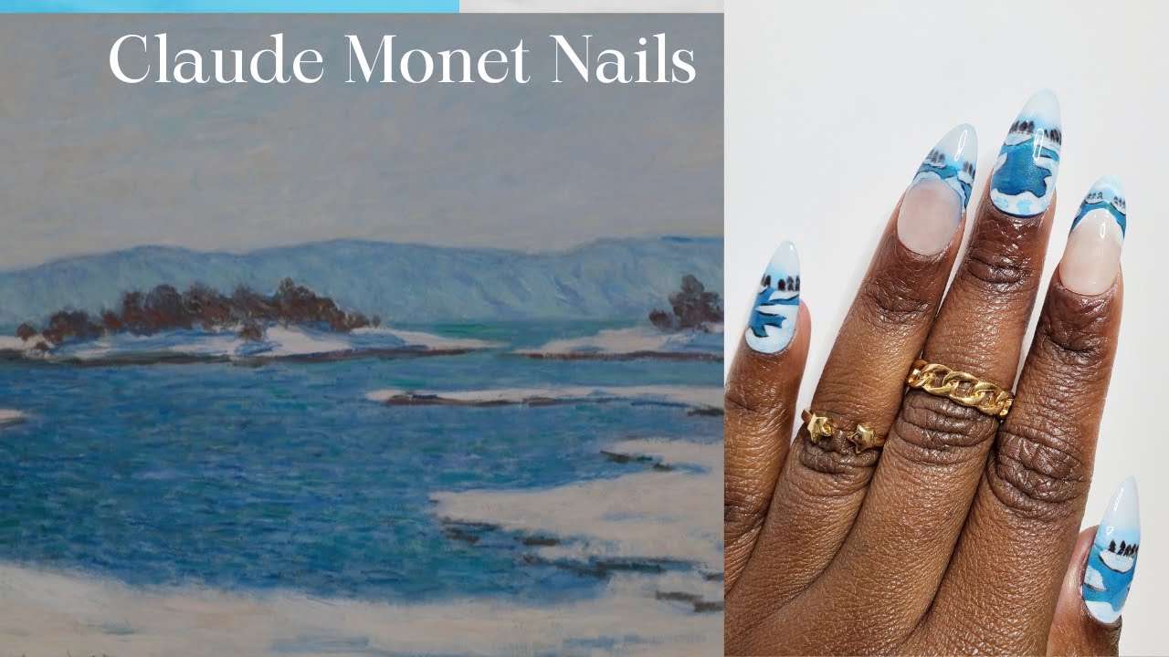 Watch Me Work: Claude Monet Inspired Nails | Nail Art Tutorial