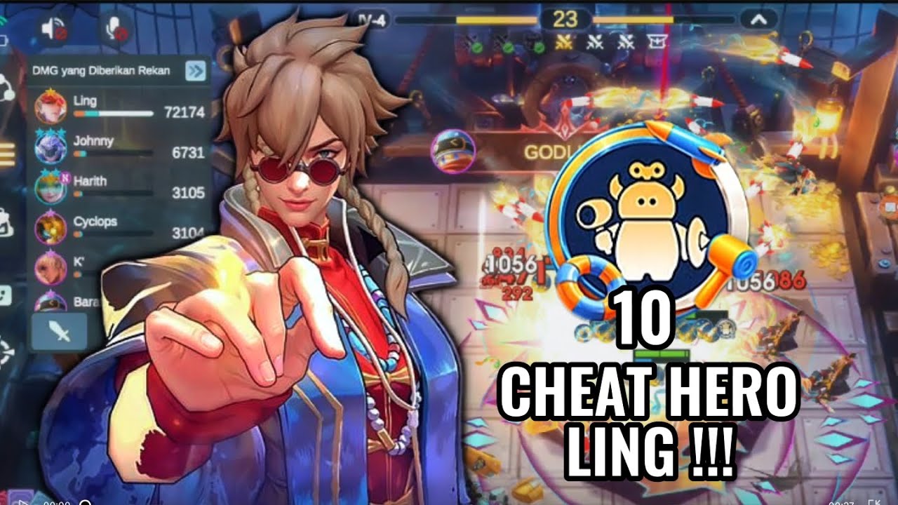 LING ⭐  AJA CUKUP BUAT OBOK-OBOK MUSUH ! LING + ULTRA TOY DAMAGE NYA RUSAK ! MAGIC CHESS GO GO !