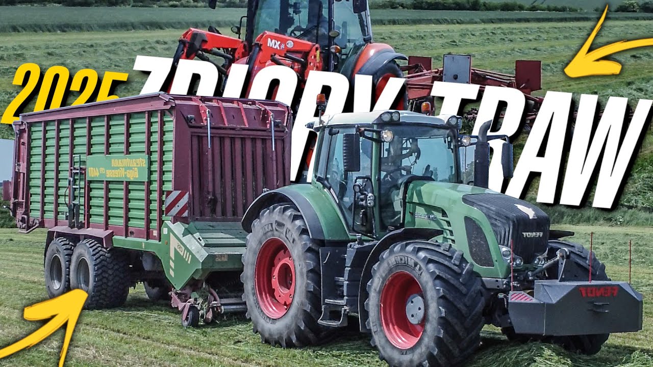 🇵🇱🔥Zbiory Traw🔥UR-Marciniak🔥Fendt🔥Kubota🔥Zetor🔥Strautmann