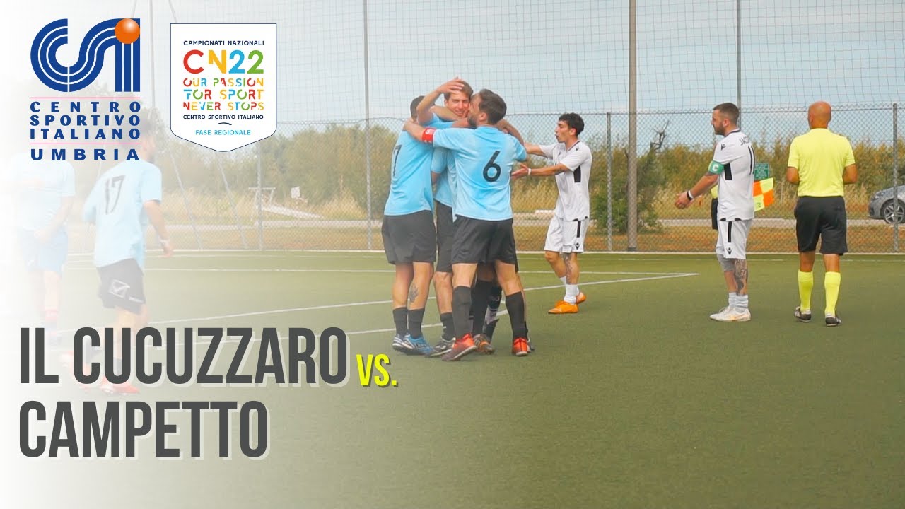 Il Cucuzzaro - Campetto (Calcio a 7 - Finale Regionale CSI Umbria 2022)