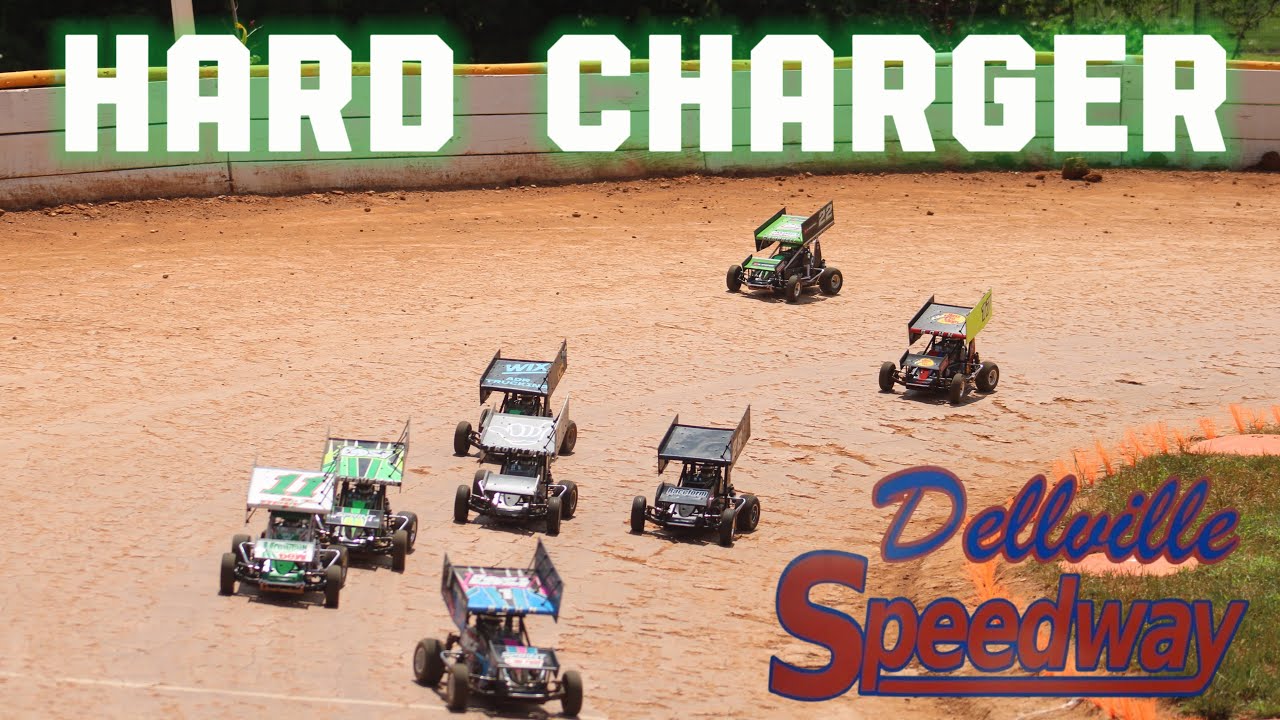 RECORD 13 Losi Sprint Cars at Dellville Speedway | Points Race #7