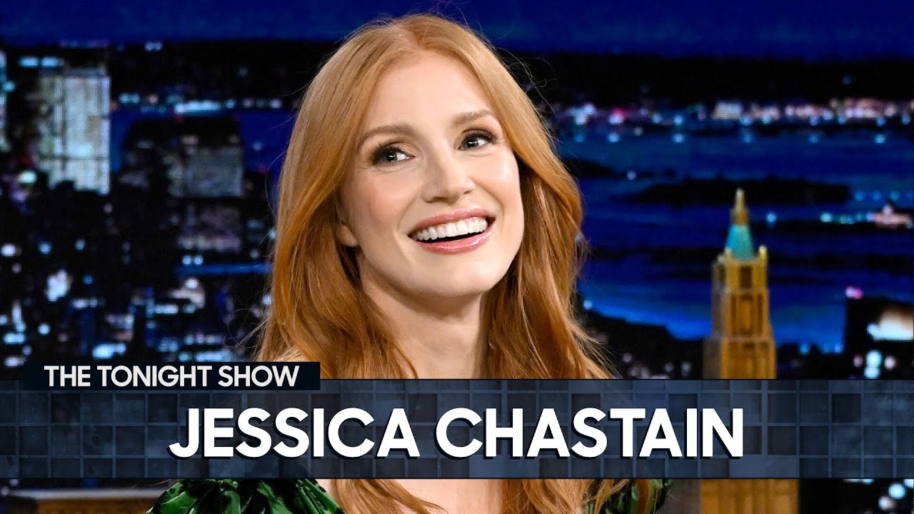 Jessica Chastain's Three-Legged Dog Accidentally Made His Broadway Debut | The Tonight Show